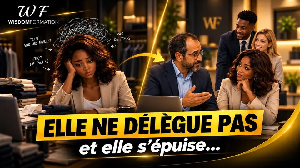 Elle ne délègue pas… et elle s’épuise…